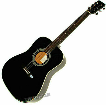 Guitare acoustique SX MD160 Black - 1