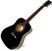 Akustická gitara SX MD160 Black
