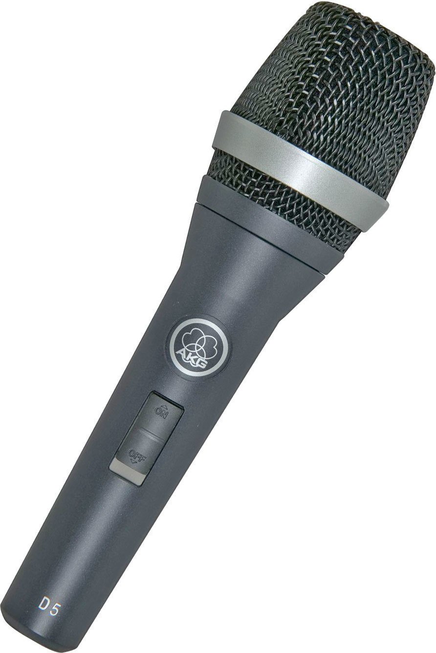 Mikrofon dynamiczny wokalny AKG D 5 S Mikrofon dynamiczny wokalny