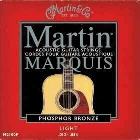 Saiten für Akustikgitarre Martin M 2100 - 1