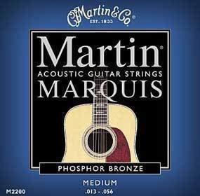Saiten für Akustikgitarre Martin M 2200