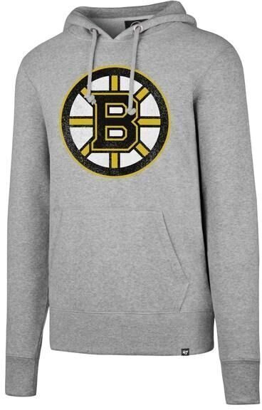 Hockey Sweatshirt Boston Bruins NHL Pullover Slate Grey S Hockey Sweatshirt