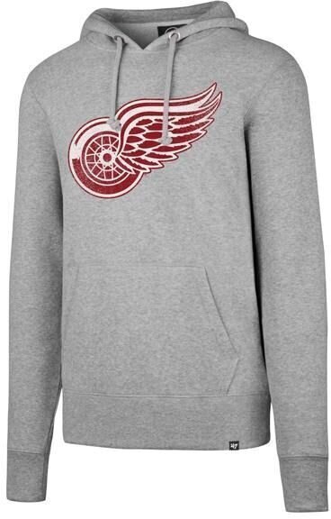 Hockey Sweatshirt Detroit Red Wings NHL Pullover Slate Grey M Hockey Sweatshirt