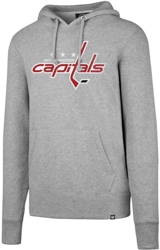 Hockey Sweatshirt Washington Capitals NHL Pullover Slate Grey L Hockey Sweatshirt