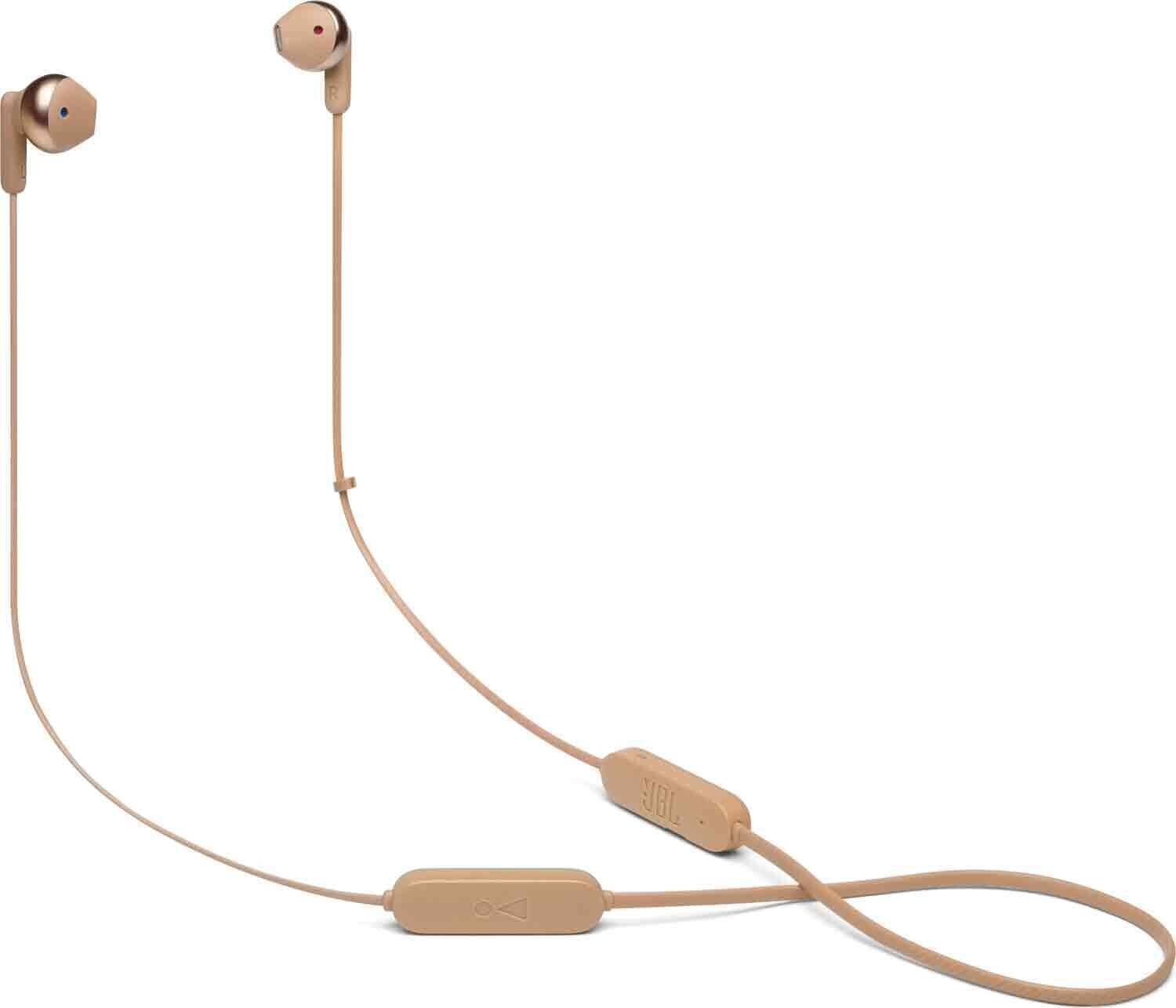 Écouteurs intra-auriculaires sans fil JBL Tune 215 BT Champagne Gold Écouteurs intra-auriculaires sans fil