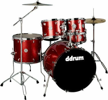 Set akustičnih bobnov DDRUM D2 Red Sparkle - 1