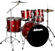 Akustik-Drumset DDRUM D2 Red Sparkle