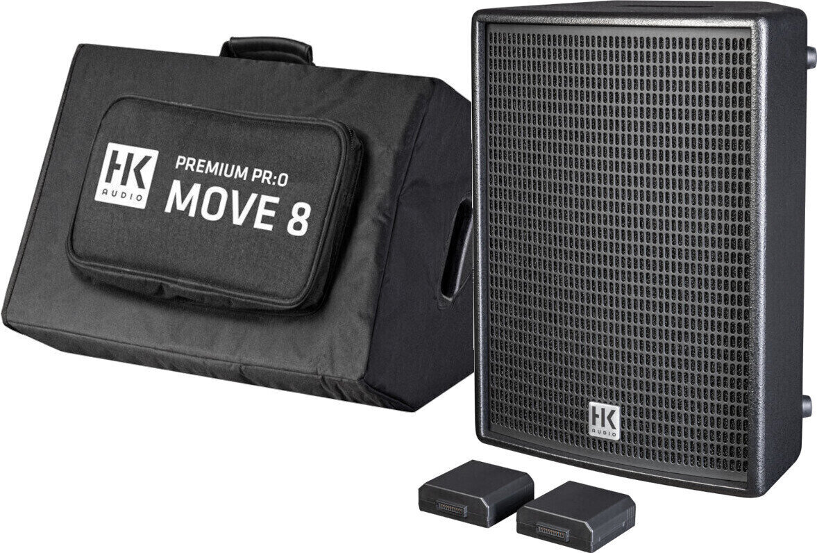 Batterij-PA-systeem HK Audio PREMIUM PR:O MOVE 8 SET Batterij-PA-systeem