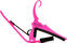 Capotasto per chitarre acustiche Kyser KG6NPA Quick-Change Neon Neon Pink
