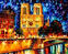 Slikanje po številkah Gaira Barvanje po številkah Notre-Dame