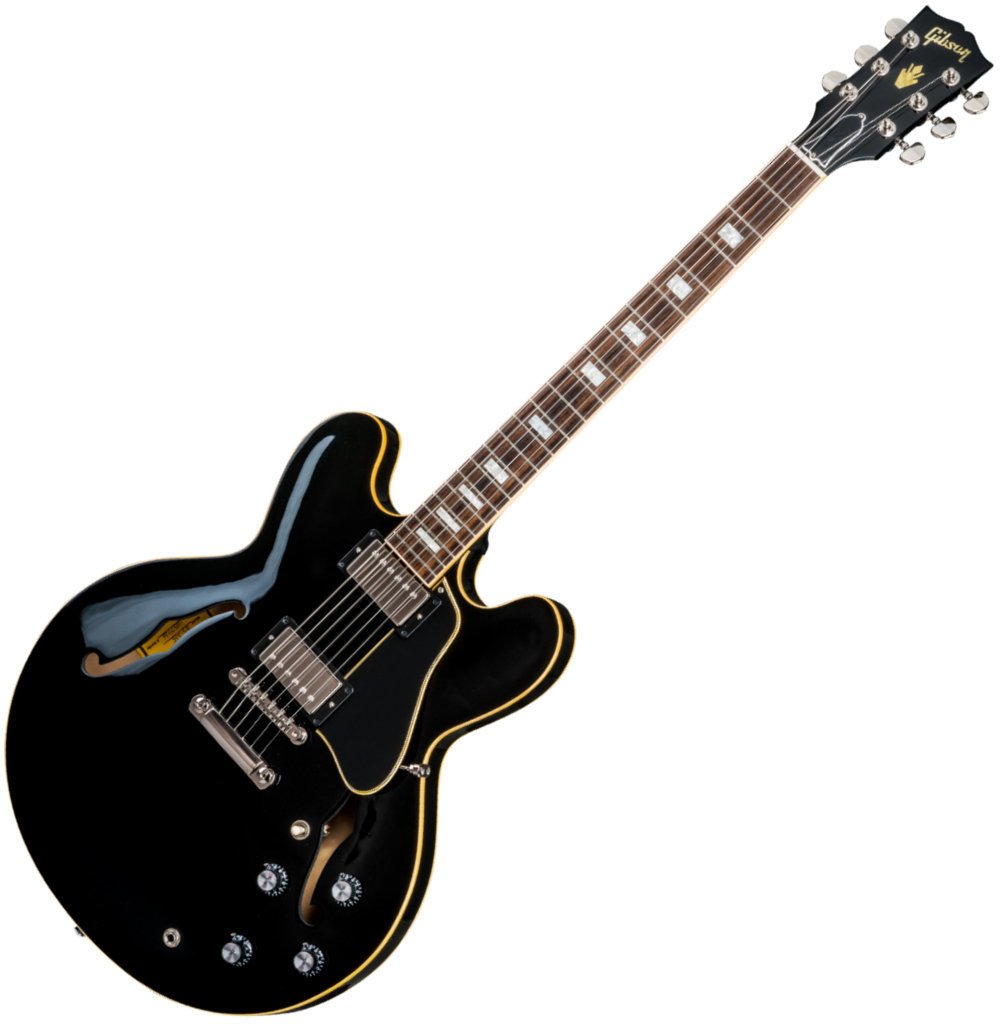 Semi-Acoustic Guitar Gibson ES-335 Traditional Vintage Ebony