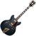 Semi-Acoustic Guitar D'Angelico Deluxe DC Stairstep Matte Midnight