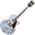 Semi-Acoustic Guitar D'Angelico Deluxe DH Matte Powder Blue