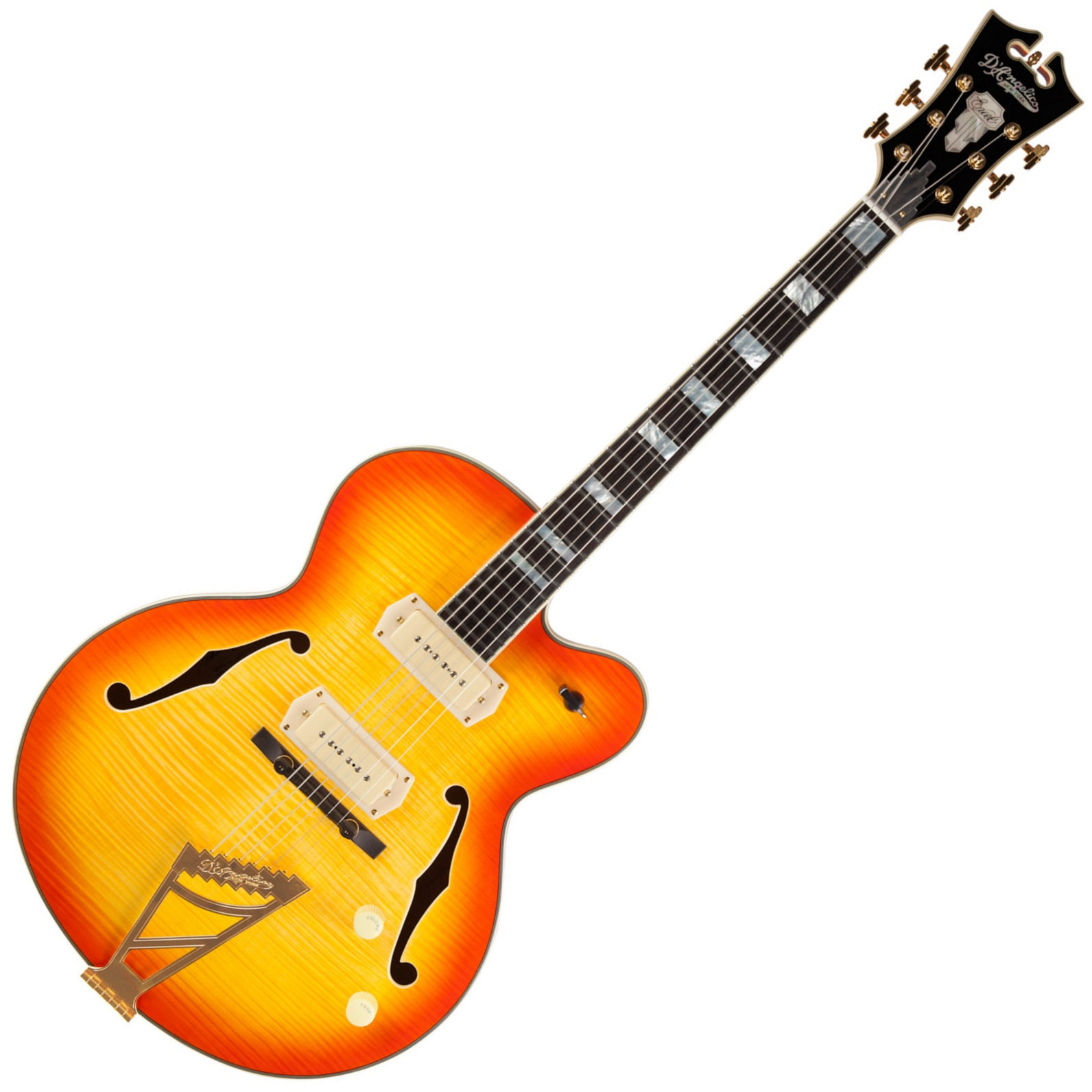 Halvakustisk gitarr D'Angelico Excel 59 Sunburst