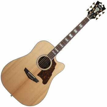 electro-acoustic guitar D'Angelico Excel Bowery Natural - 1