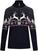 Mikina a tričko Dale of Norway Dale Christmas Womens Navy/Off White/Redrose XL Sveter