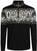 T-shirt/casaco com capuz para esqui Dale of Norway Norge Black/Dark Charcoal/Light Charcoal M Ponte