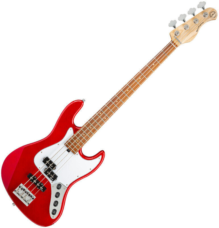Električna bas gitara Sadowsky MetroExpress P/J Bass Morado 4 Solid Candy Apple Red