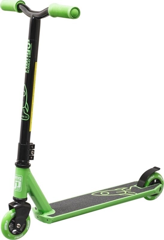 Freestyle Scooter HangUp Scooters Outlaw III Green Freestyle Scooter