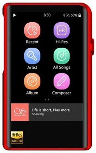 Portable Music Player Shanling M2X Red