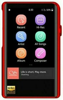 Portable Music Player Shanling M2X Red - 1