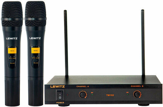 Kézi mikrofonszett Lewitz TM102 186.20 + 199.60 MHz