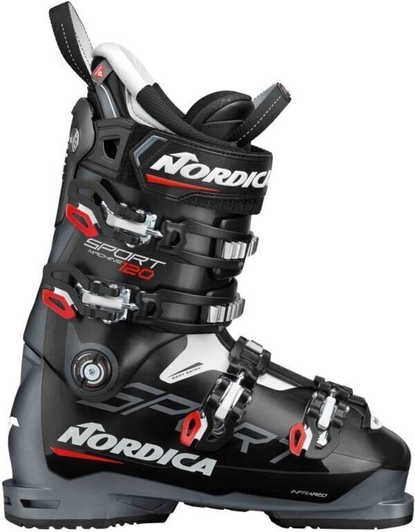 Chaussures de ski alpin Nordica Sportmachine Black/Anthracite/Red 275 Chaussures de ski alpin