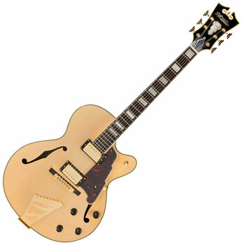 Halvakustisk gitarr D'Angelico Excel DH Natural-Clear - 1