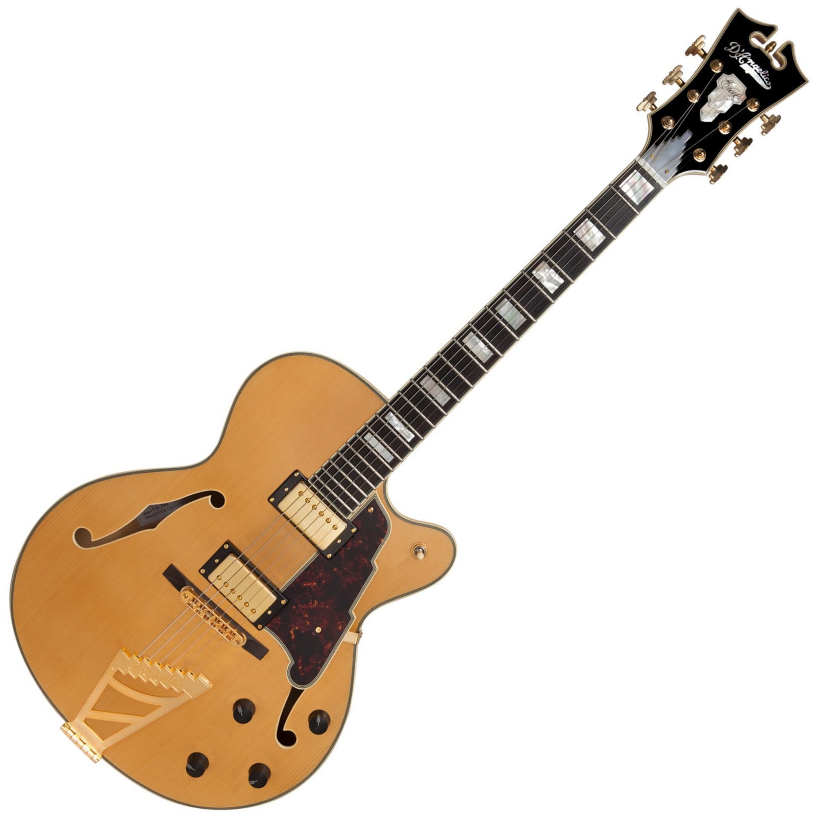 Halbresonanz-Gitarre D'Angelico Excel DH Natural-Tint