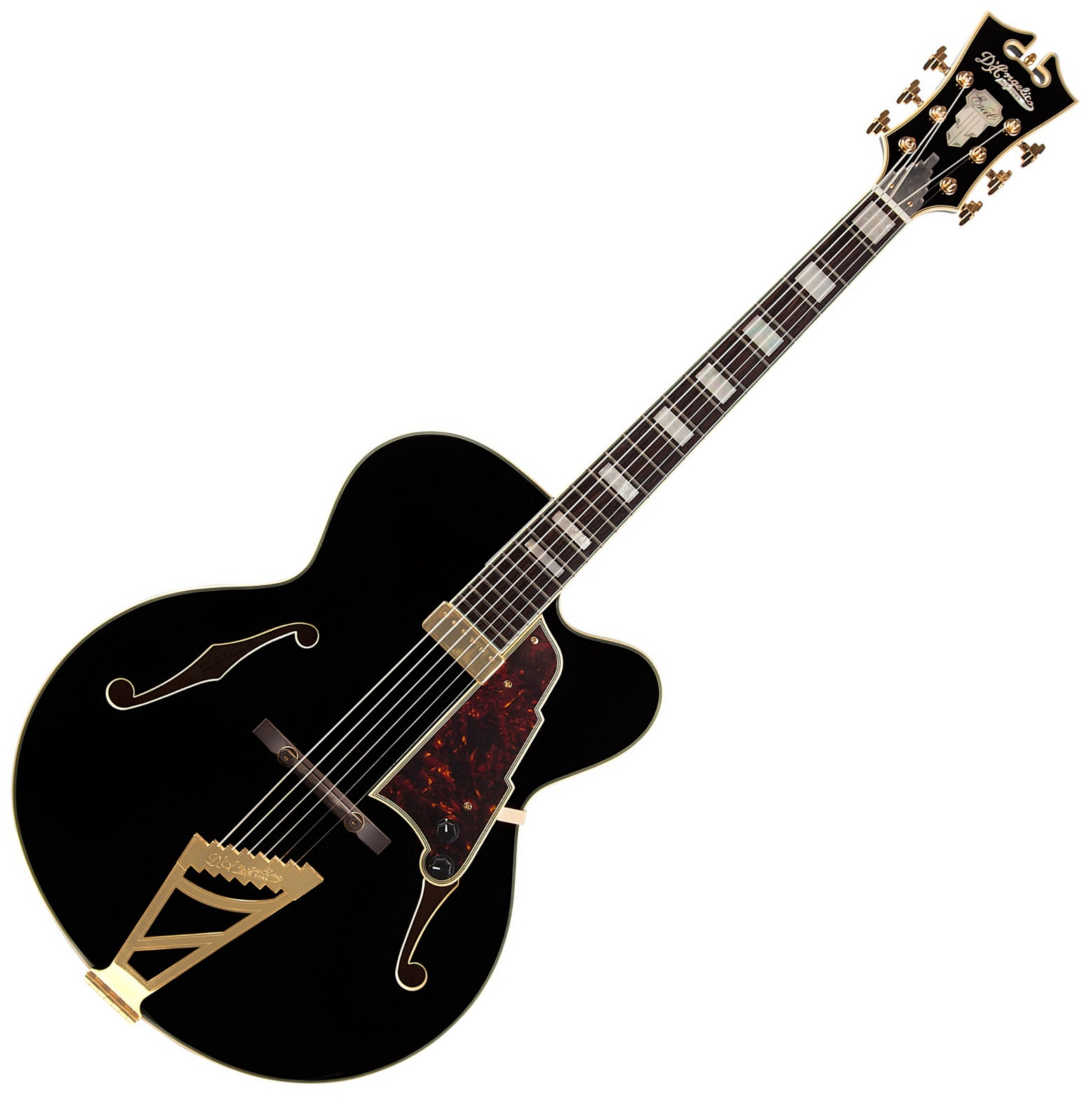 Semi-akoestische gitaar D'Angelico Excel EXL-1 Zwart