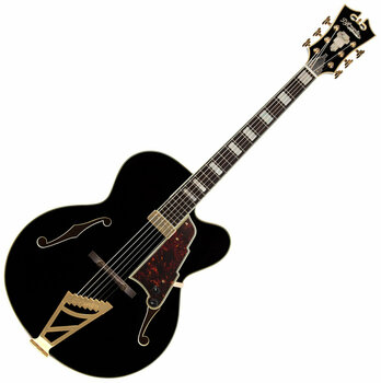Semi-akoestische gitaar D'Angelico Excel EXL-1 Zwart - 1