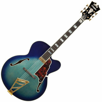 Semi-Acoustic Guitar D'Angelico Excel EXL-1 Blueburst - 1