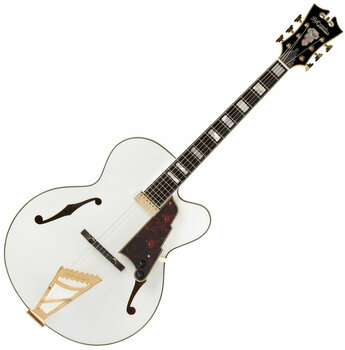 Guitare semi-acoustique D'Angelico Excel EXL-1 Blanc - 1
