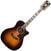 12-snarige elektrisch-akoestische gitaar D'Angelico Excel Fulton Vintage Sunburst