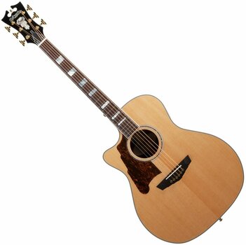 electro-acoustic guitar D'Angelico Excel Gramercy Natural - 1