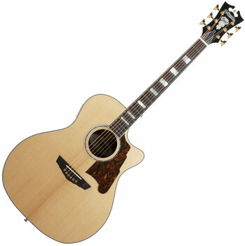 electro-acoustic guitar D'Angelico Excel Gramercy Natural - 1