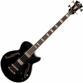 Ηλεκτρική Μπάσο Κιθάρα D'Angelico Excel Bass Μαύρο - 1