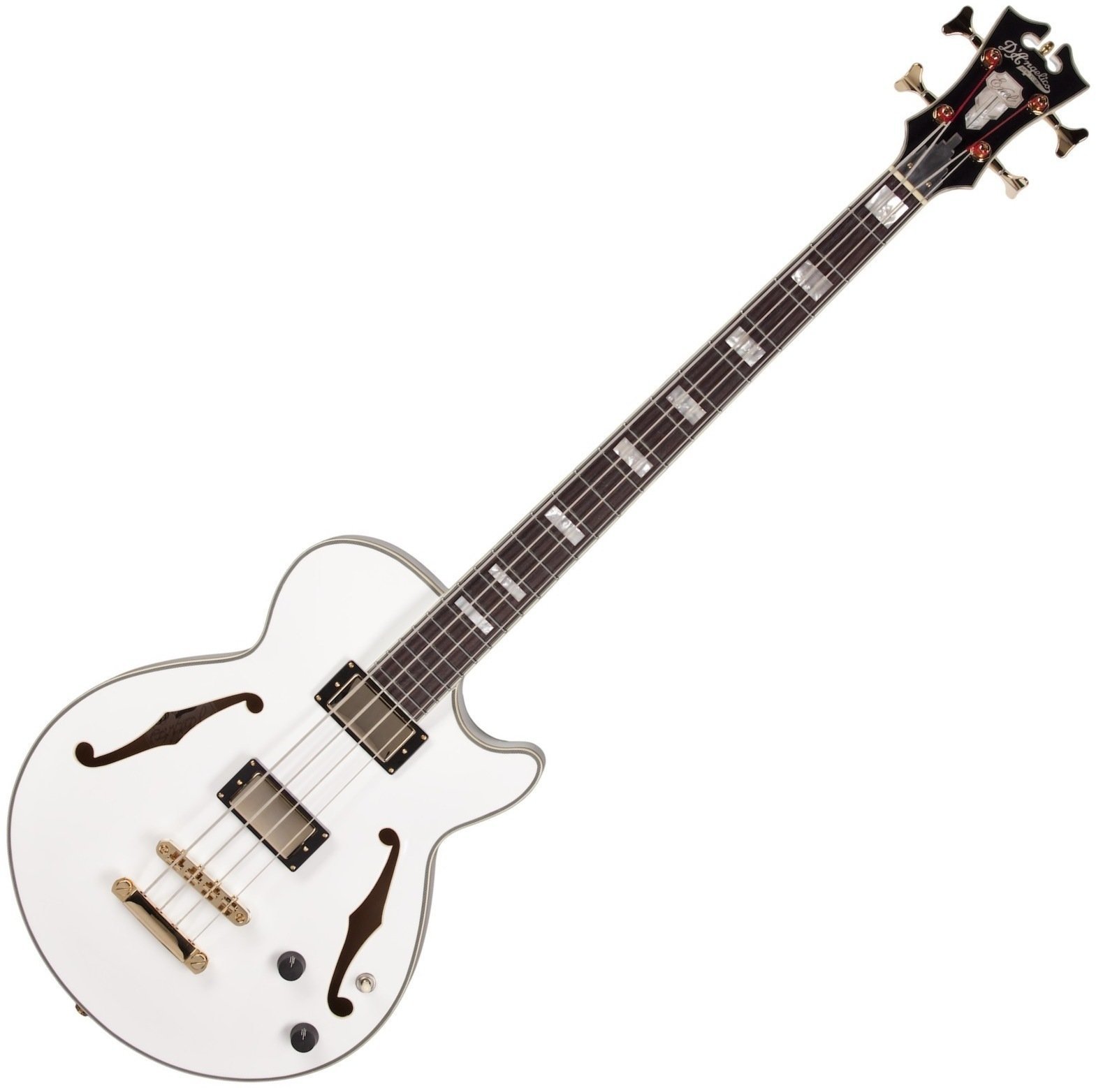 4-string Bassguitar D'Angelico Excel Bass White