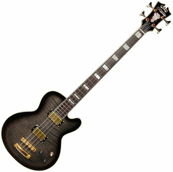 4-string Bassguitar D'Angelico Excel SD Grey Black - 1