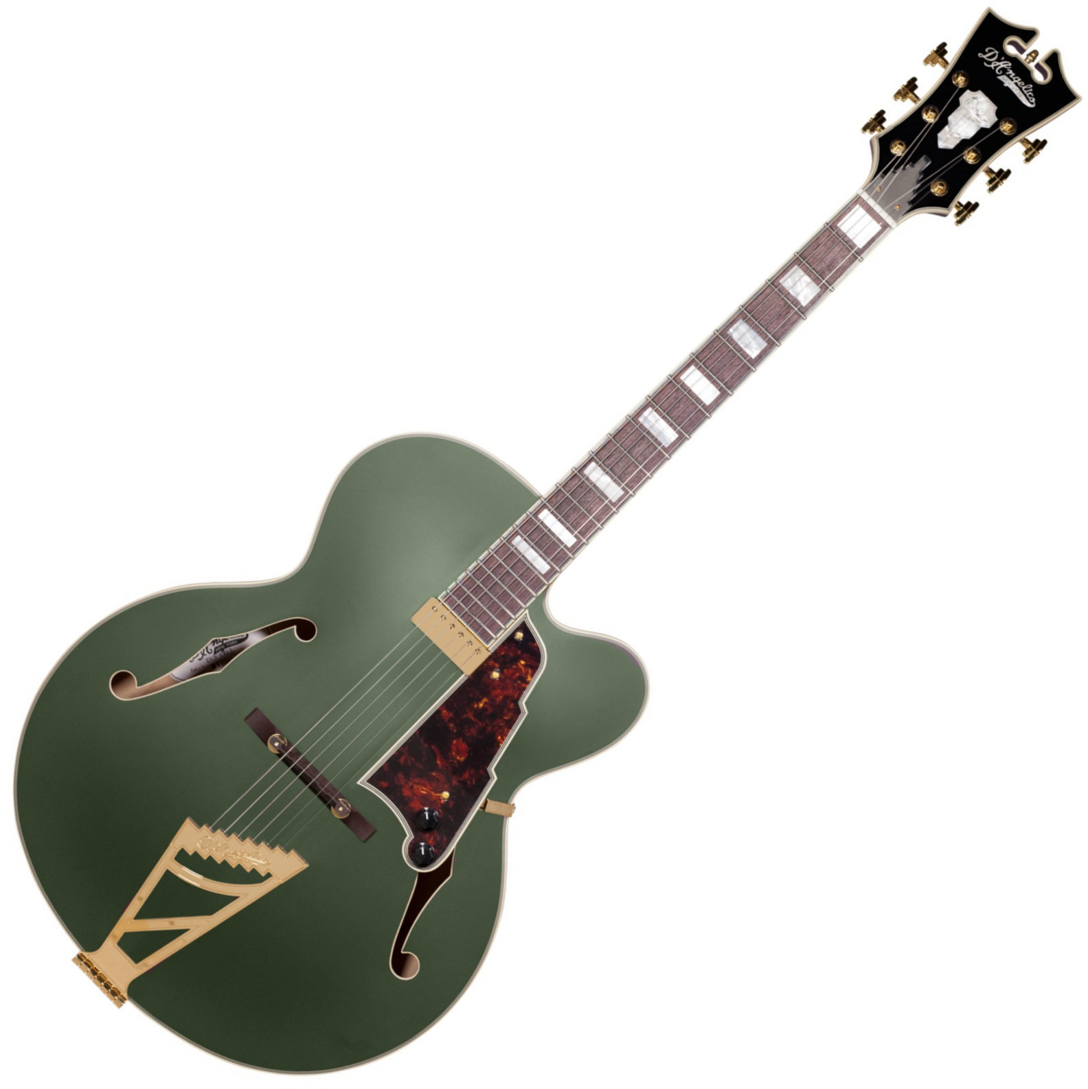 Semi-Acoustic Guitar D'Angelico Excel EXL-1 Matte Emerald