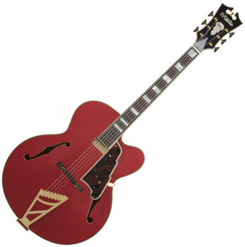 Semi-Acoustic Guitar D'Angelico Excel EXL-1 Matte Cherry - 1
