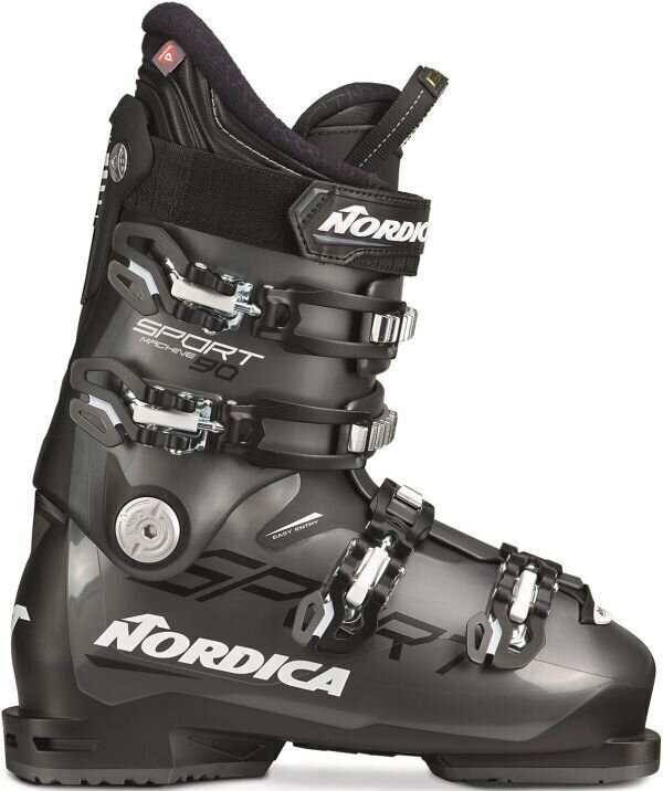 Обувки за ски спускане Nordica Sportmachine Anthracite/Black/White 275 Обувки за ски спускане