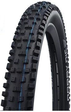 MTB pyörän rengas Schwalbe Nobby Nic 27,5" (584 mm) Black/Blue 2.6 MTB pyörän rengas