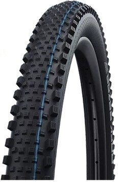 Pneu vélo MTB Schwalbe Rock Razor 27,5" (584 mm) Black/Blue 2.35 Pneu vélo MTB