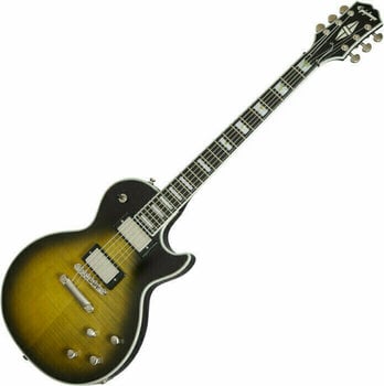 Elektrická kytara Epiphone Les Paul Prophecy Olive Tiger Aged Gloss - 1