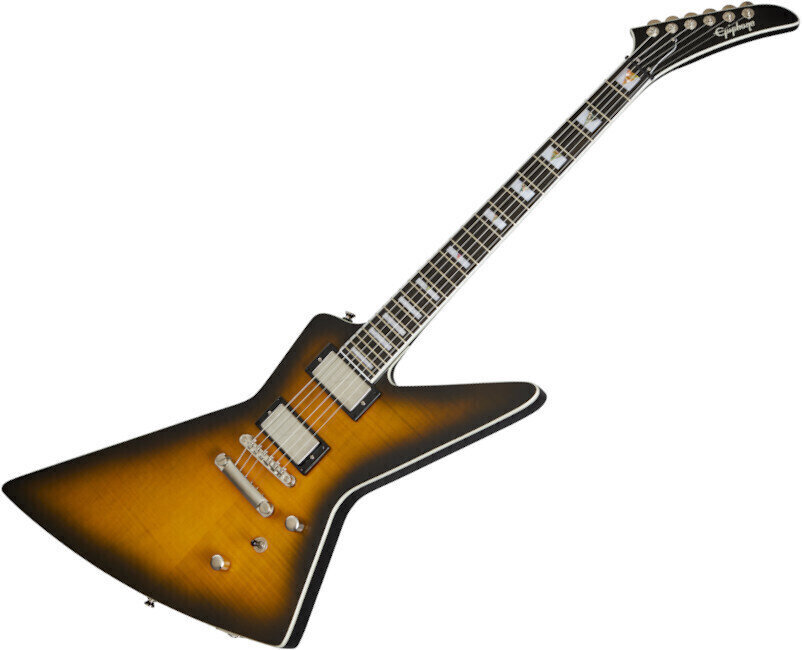 Guitare électrique Epiphone Extura Prophecy Yellow Tiger Aged Gloss