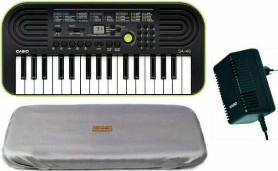 Keyboard for Children Casio SA-46 SET Black - 1