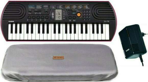 Kinder-Keyboard Casio SA-78 SET - 1