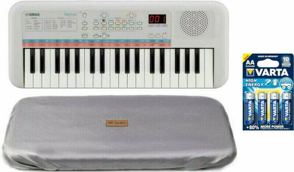 Kinder-Keyboard Yamaha PSS-E30 SET Weiß - 1