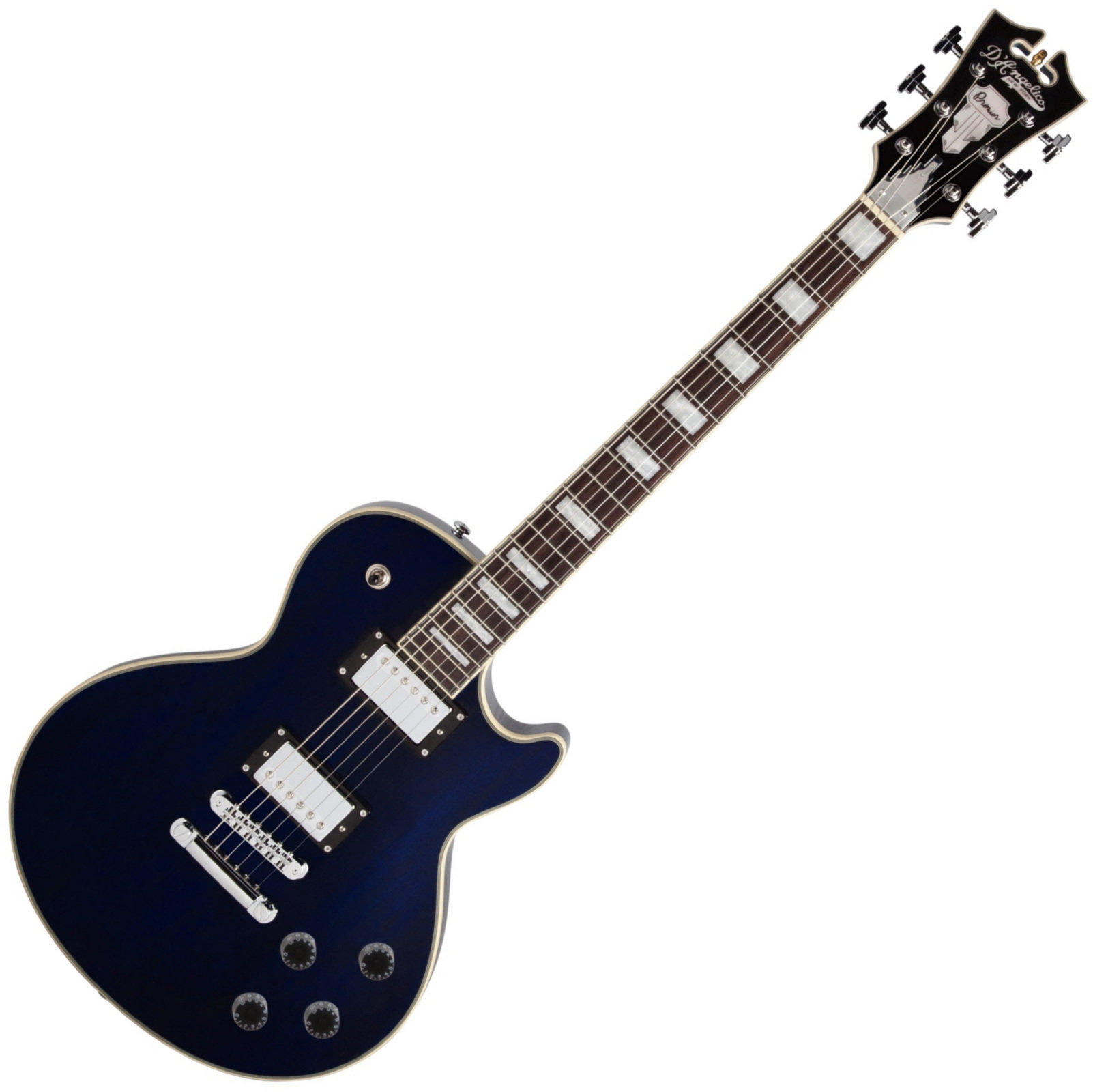 Elektrická kytara D'Angelico Premier SD Trans Blue